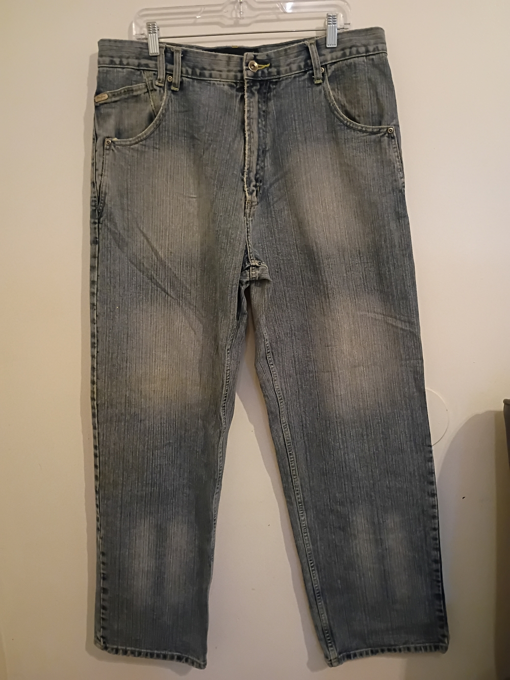 Phat‎ Farm Men's Faded Blue Relaxed Jeans Y2K Sz 36/33